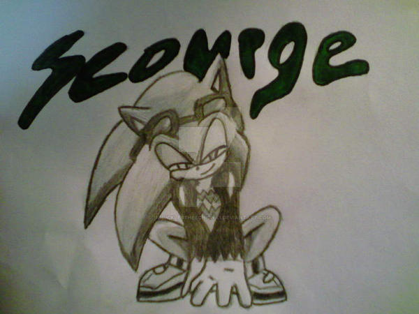 Anti Sonic - Evil Sonic : Scourge the Hedgehog