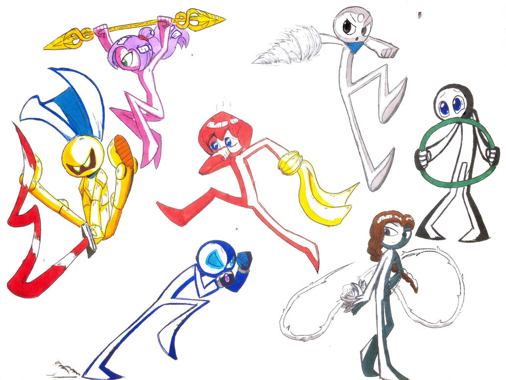 stickmen! by prehistorich on DeviantArt