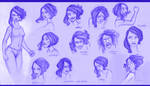 Ona - face expressions by mausetta