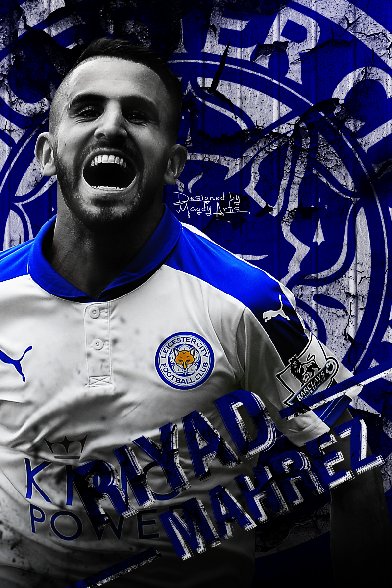 Riyad Mahrez Poster