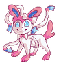 {F2U} Happy Sylveon Page Decoration