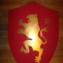 Lioness Rampant Shield