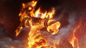 Ragnaros-in-molten-core-world-of-warcraft-classic-