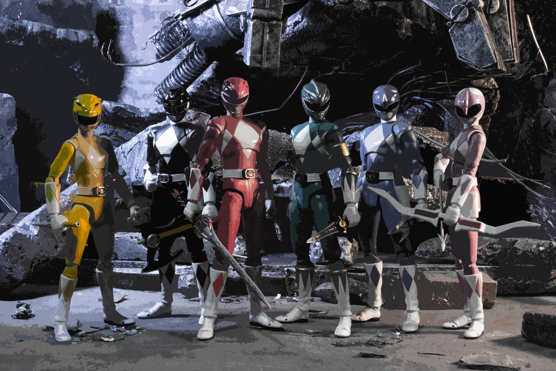 MMPR by mkblaze on DeviantArt