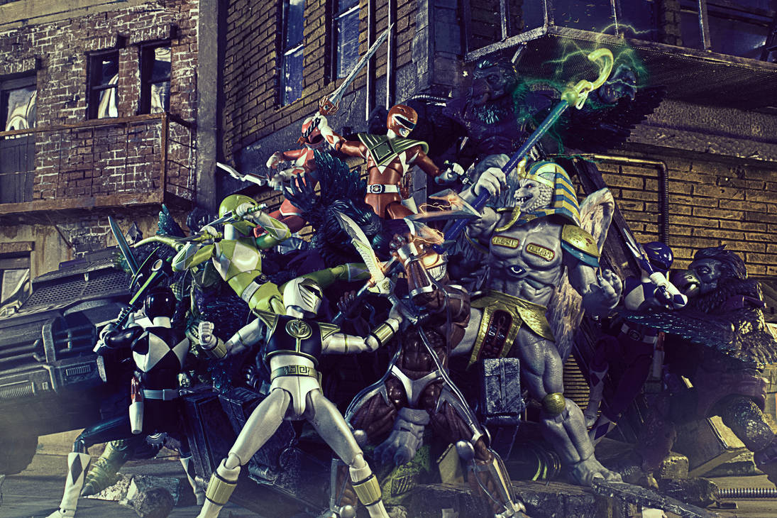 Go go power rangers! by mkblaze on DeviantArt