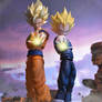 Goku and Vegeta