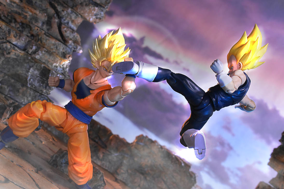 SSJ2 fight! by mkblaze on DeviantArt