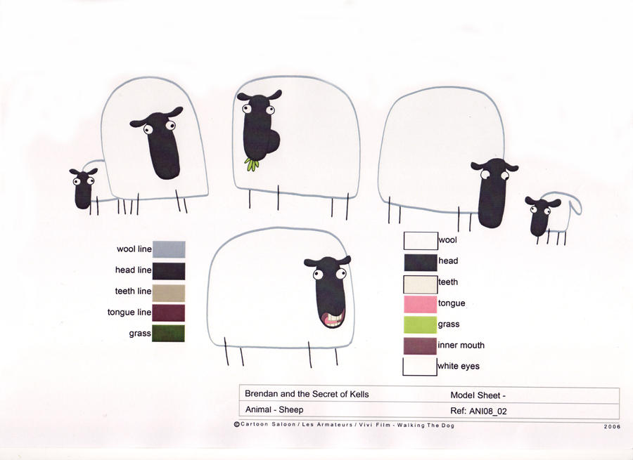 Concept art: sheep