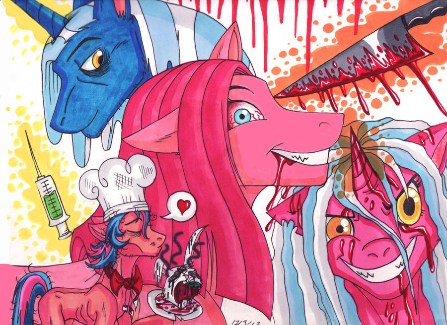 Pinkamena and Family