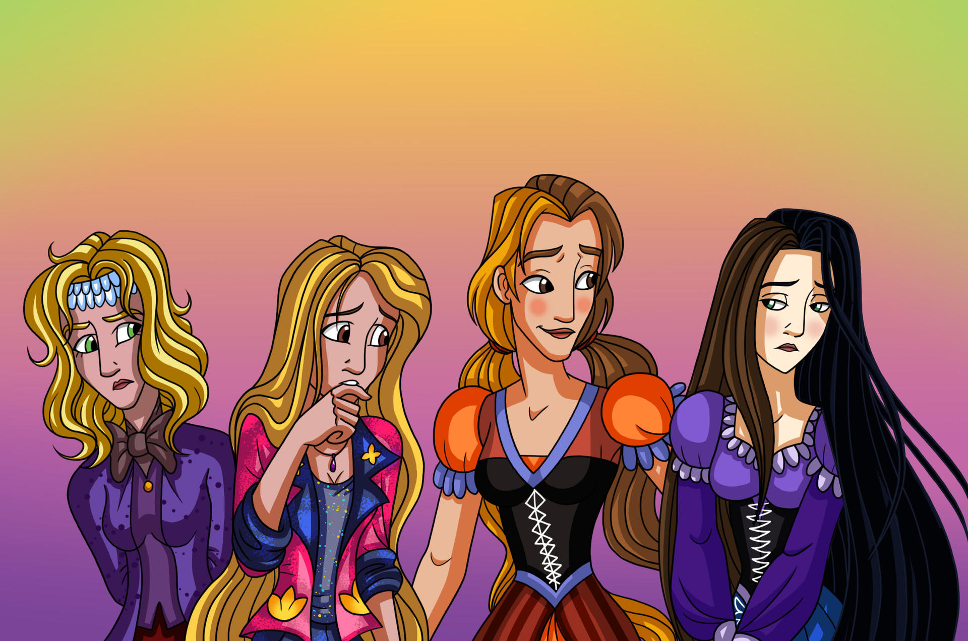Family Across Stories: Rapunzel by WhiteFangKakashi300 on DeviantArt