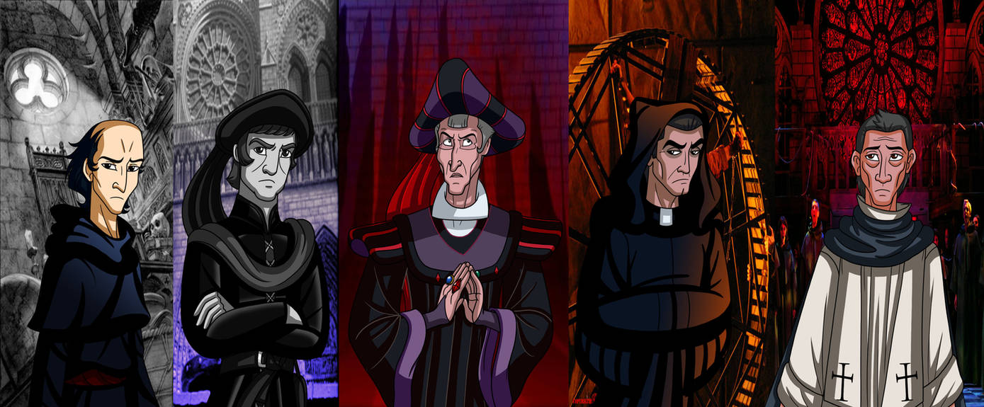 Evolution of Frollo by WhiteFangKakashi300 on DeviantArt