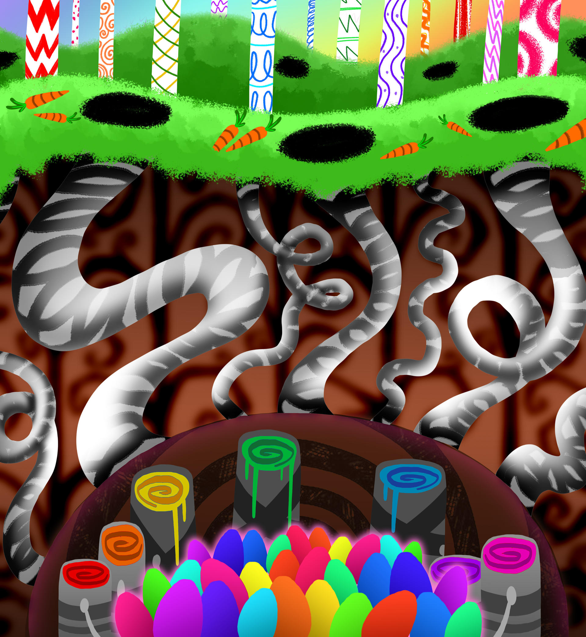 Easter Town by WhiteFangKakashi300 on DeviantArt