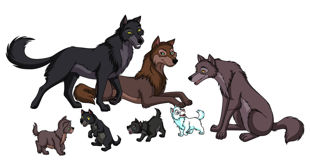 Jungle Book Wolves by WhiteFangKakashi300 on DeviantArt