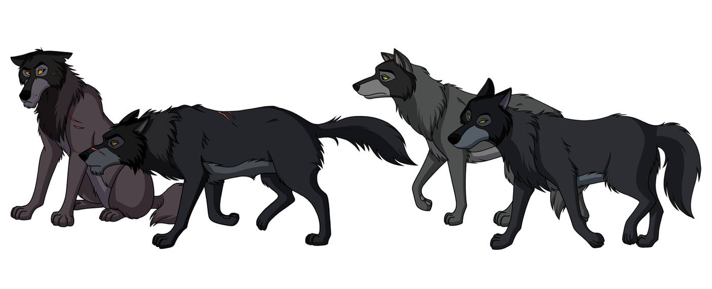 Jungle Book Wolves 2 by WhiteFangKakashi300 on DeviantArt