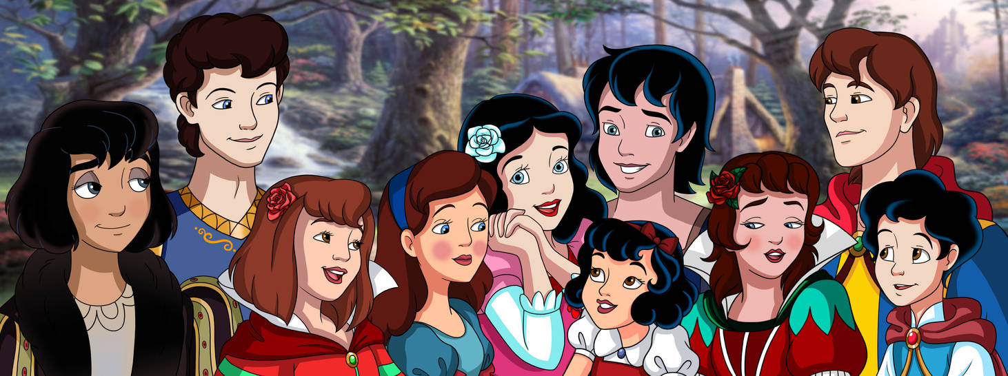 All Together- Snow White by WhiteFangKakashi300 on DeviantArt