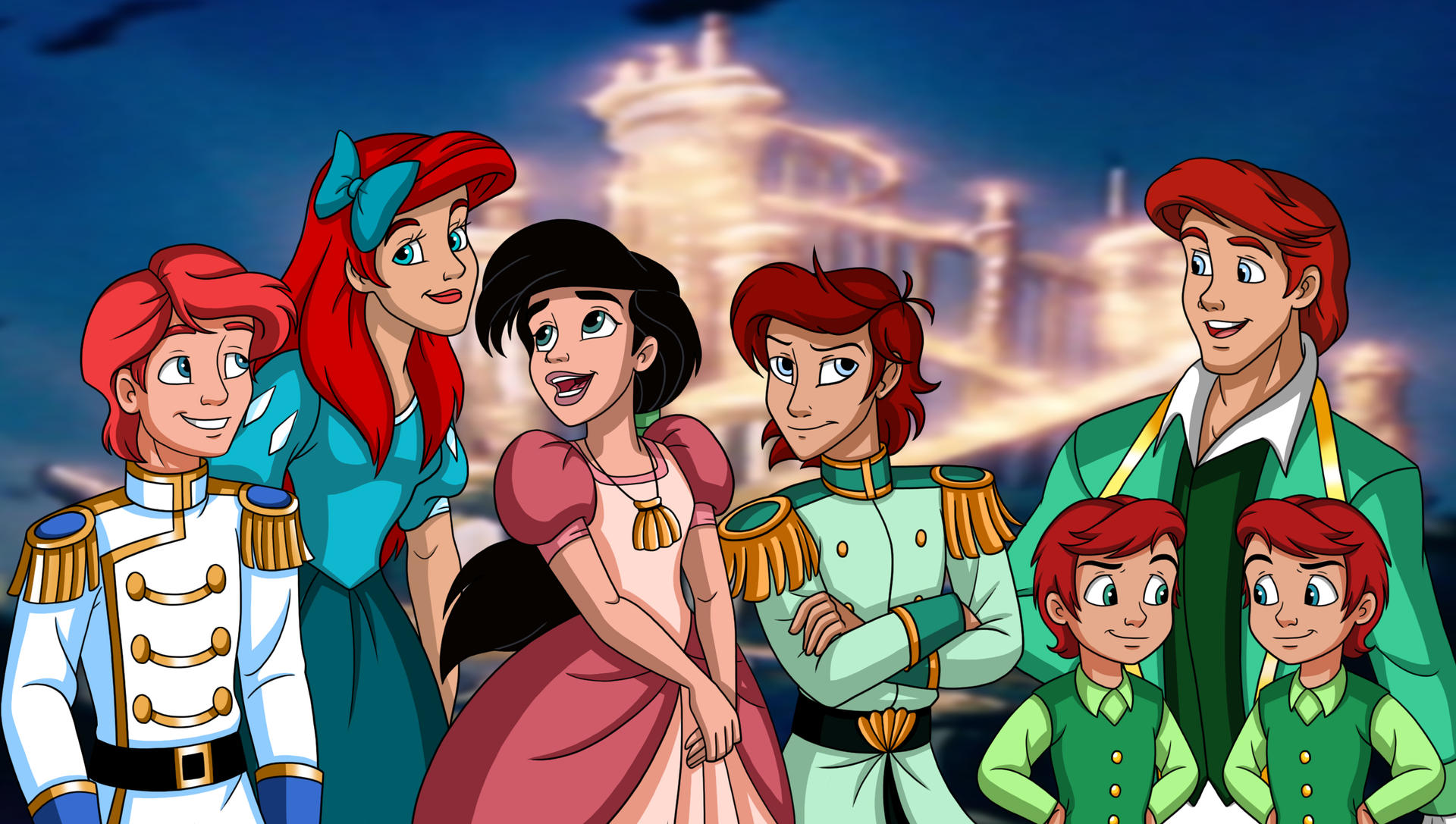 All Together- Ariel by WhiteFangKakashi300 on DeviantArt