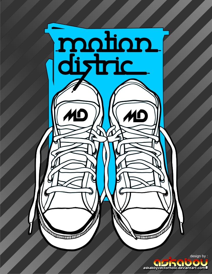 for design tshirt motion distric