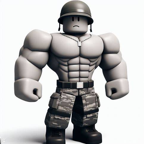 Muscle Action Figure - Roblox
