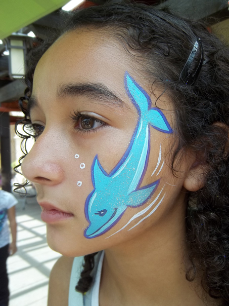 Facepaint - Dolphin