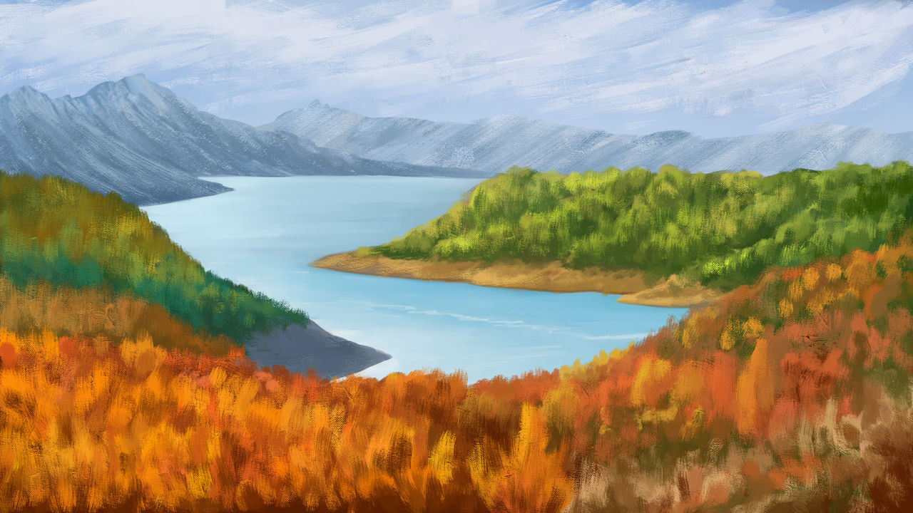 Forest by yaoja02 on DeviantArt