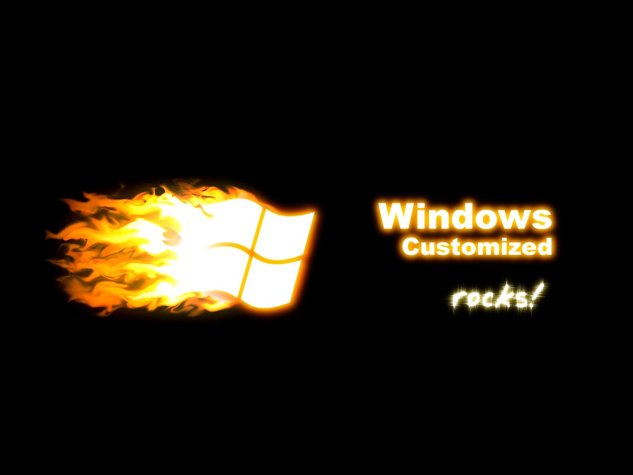 Windows Customized Rocks