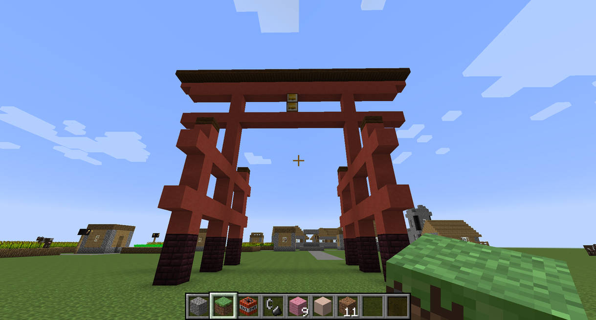 Torii Gate in Minecraft by zoygon on DeviantArt Torii Gate in Minecraft by zoygon on DeviantArt