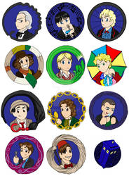 Chibi Doctor buttons