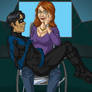 Nightwing and Oracle: Dropping In