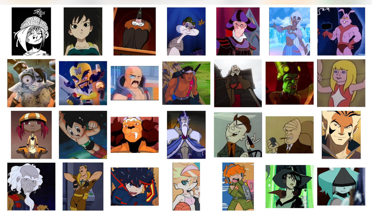 Collage Fanatsy Characters favorite fictional characters collage part 2 by 1602jaw on DeviantArt