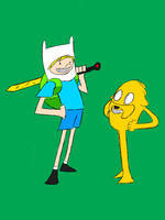 Finn and Jake ( Adventure Time )