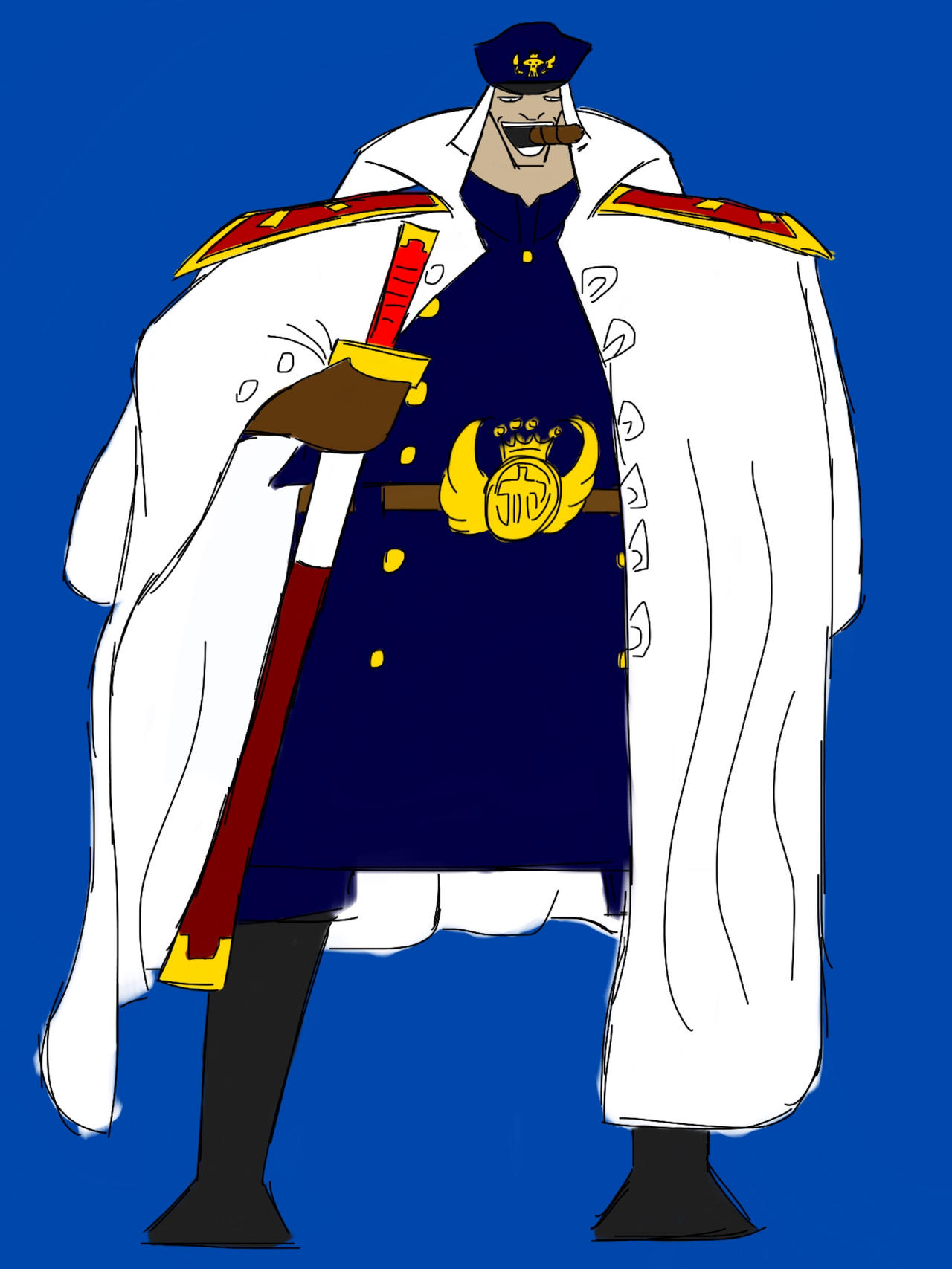 Shiryu ( One Piece ) by quickfire9988 on DeviantArt