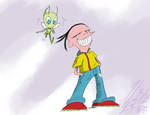 Eddy and Celebi ( Ed Edd n Eddy and Pokemon ) by 1602jaw