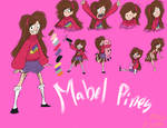 Mabel Pines ( Gravity Falls character sheet ) by quickfire9988