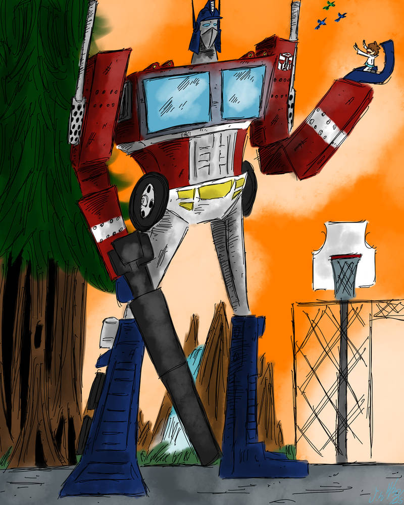 Optimus Prime ver 2 ( Transformers ) by 1602jaw on DeviantArt