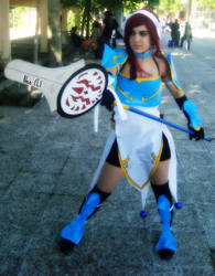 Erza Lightning armor cosplay