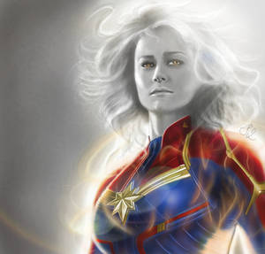 Captain Marvel -Color Version