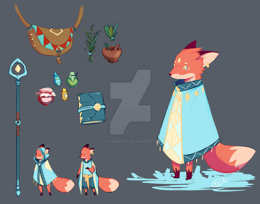 CDC - Fox herbalist/priest