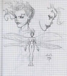 Fairy concept sketches