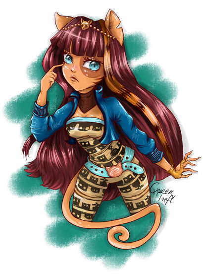 Monster high Freaky Fusion Cleolei