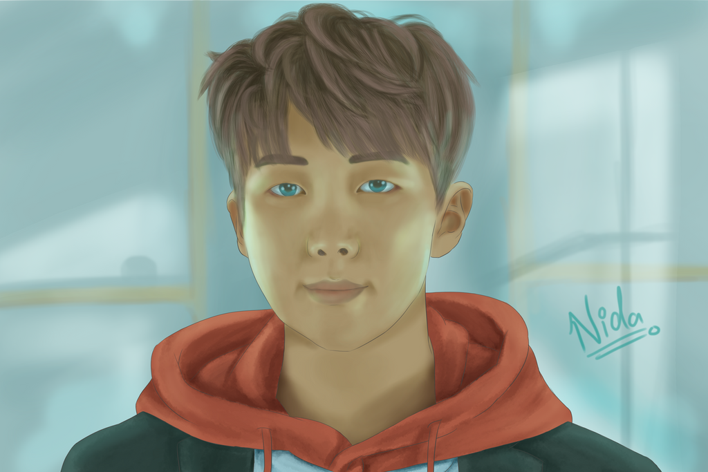 Rap Monster Spring Day Fanart by meganeatisto on DeviantArt