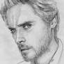 Sketch of Jared Leto of 30 Seconds to Mars