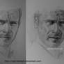 Work In Progress of Rick of The walking dead