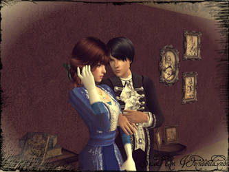 Gwendolyn X Yuri (OCs) Sims 2