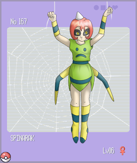 Pokemon Gijinka: Spinarak