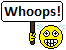 Whoops emoticon by FluffyFerret97 on DeviantArt