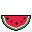 Watermelon emoticon