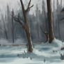 Snowyforest speedpaint