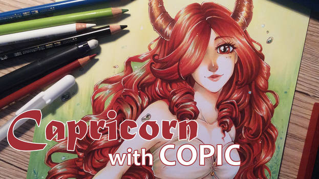 Capricorn with COPIC + Video Process