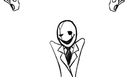Gaster Rough Animation by Magdalene-Cross
