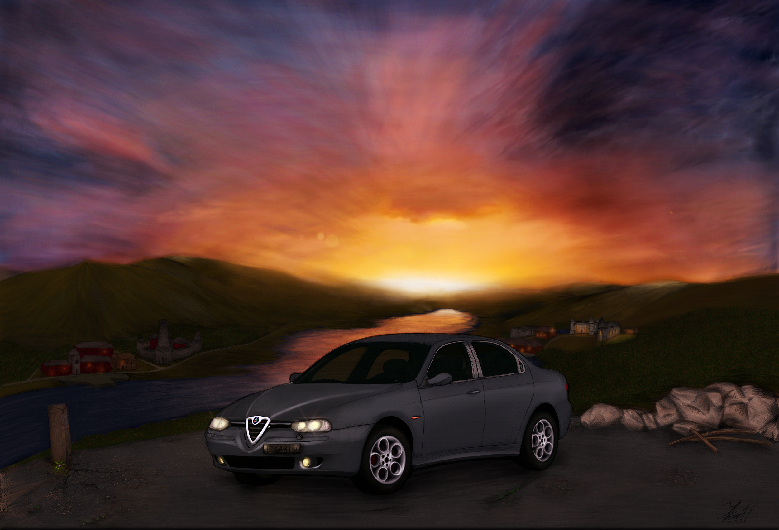 Alfa Romeo 156 - Sermalie